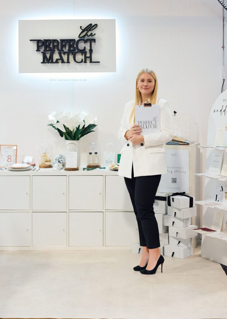 Štand The Perfect Match na Sajmu vjenčanja